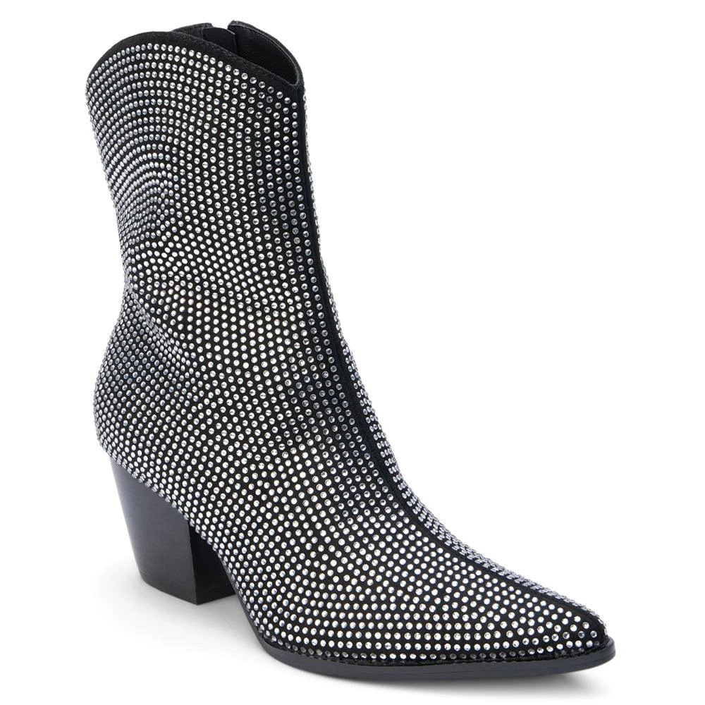 COCONUTS by Matisse Hazel Rhinestone Pointed Toe Zippered Booties 2