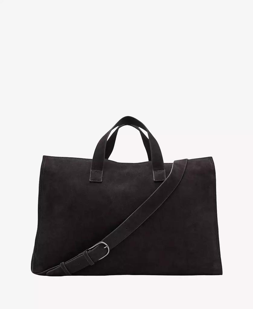 Mango Men's Leather Shoulder Strap Bag