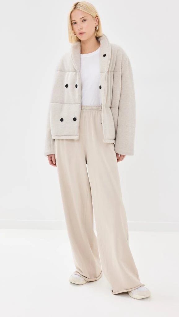 Le Kasha Prague Short Puffer Cashmere Bomber 4