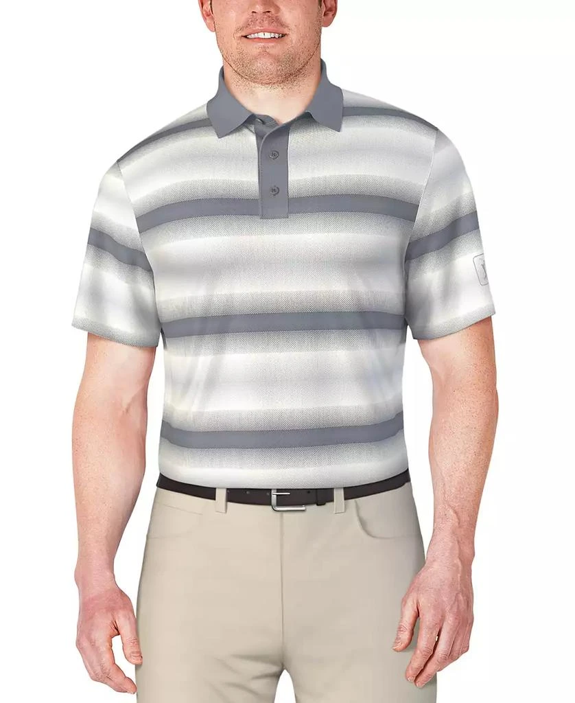 PGA TOUR Men's Solarized Stripe Polo Shirt 1