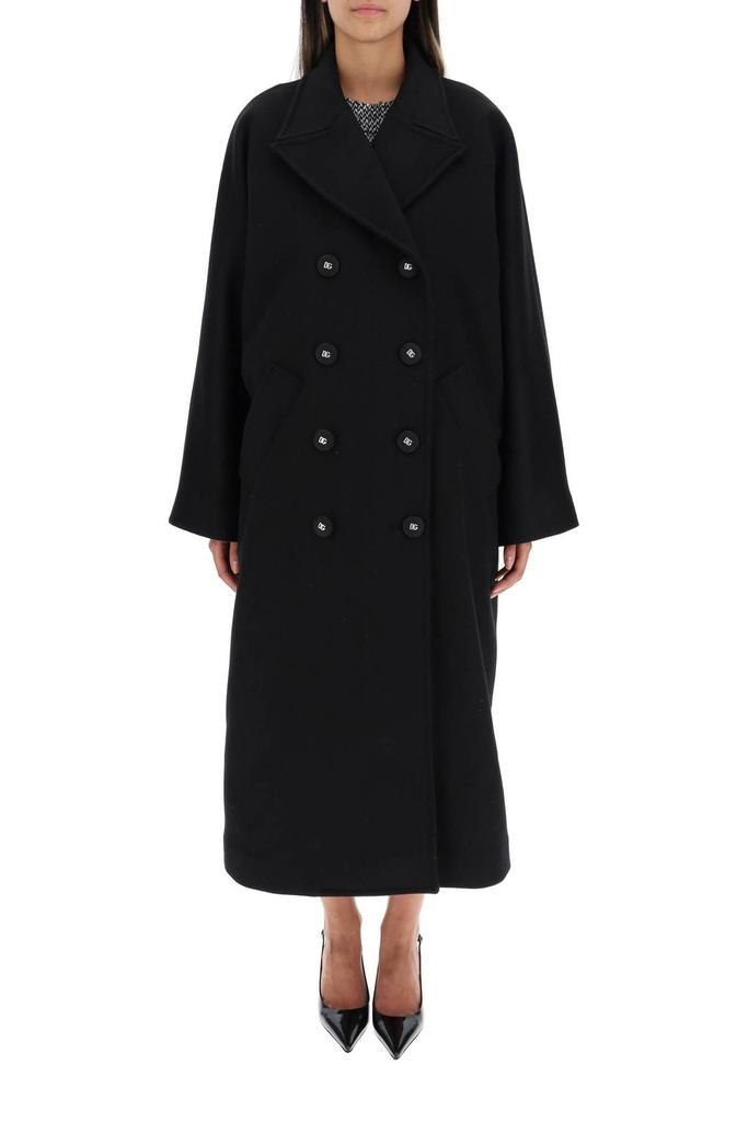 Dolce & Gabbana Belted cotton-blend gabardine jacket