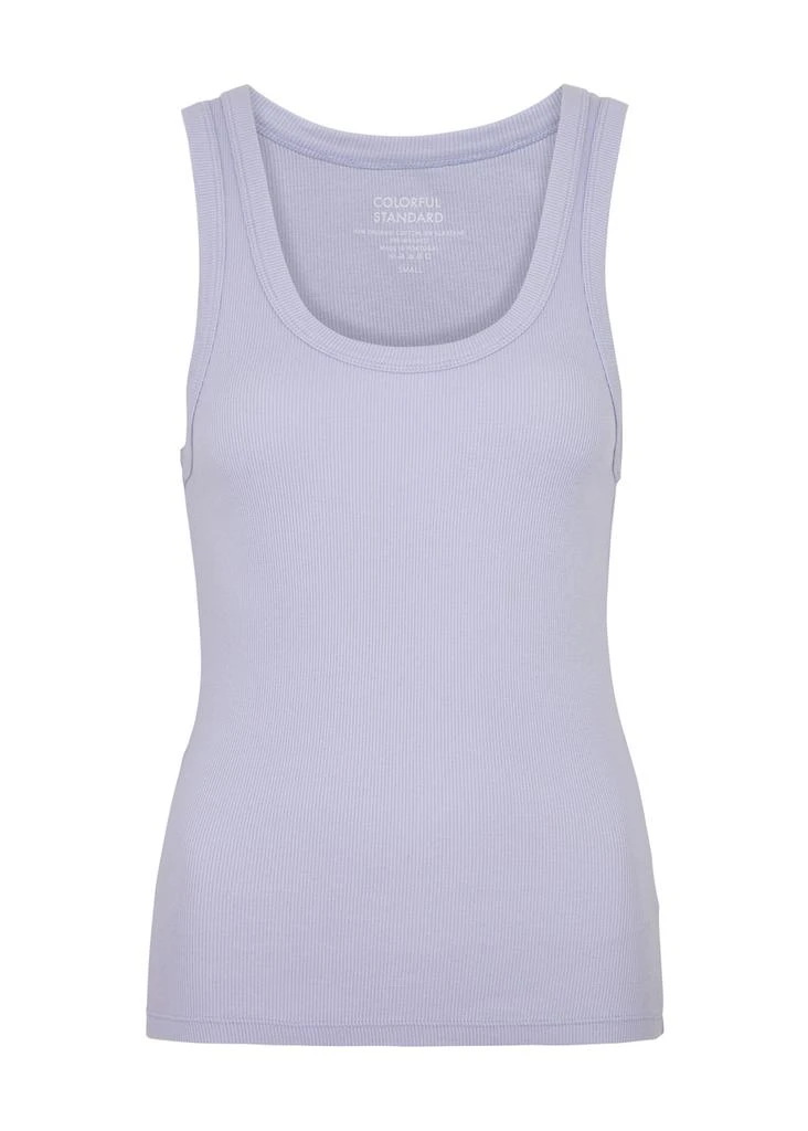 Colorful Standard Ribbed stretch-cotton tank  1