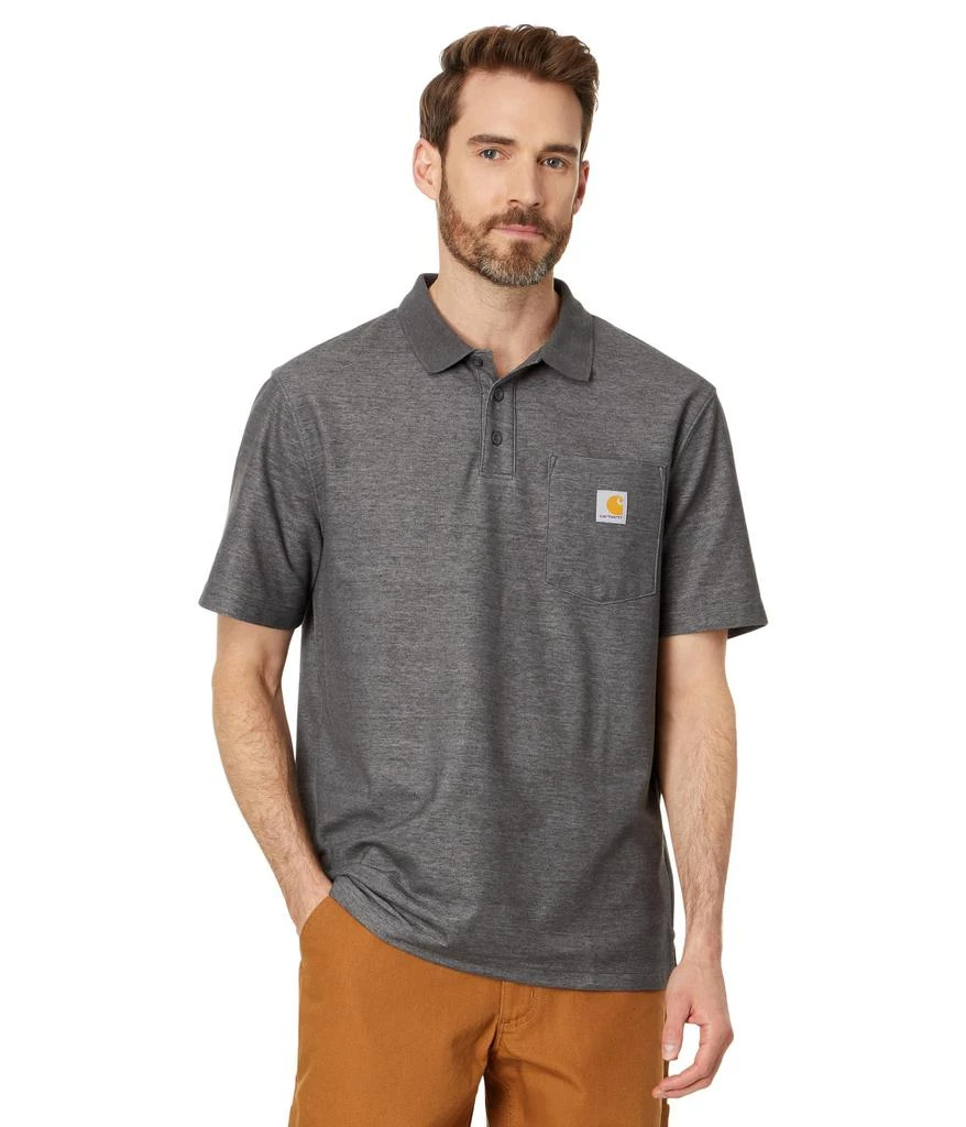 Carhartt Loose Fit Midweight Short Sleeve Pocket Polo 1