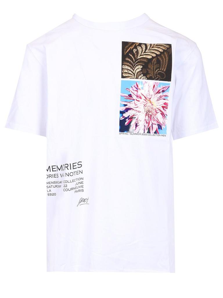 Dries Van Noten Heer Pr 1600 M.K.Ss.T-Shirt Whi – On Sale Now with