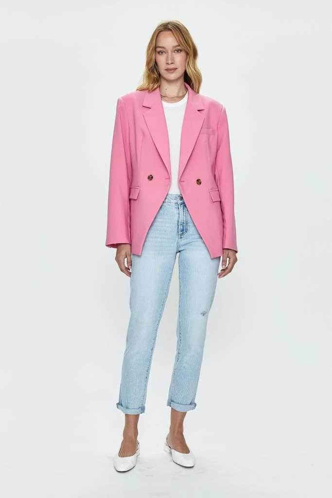 Pistola Denim Remy Double Breasted Blazer - Pink Cosmos 5