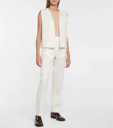MAISON MARGIELA High-rise slim pants 2