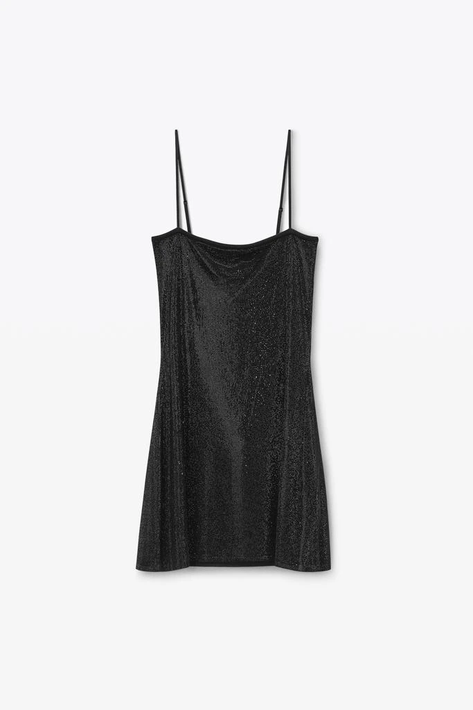 Alexander Wang Black Crystal Hotfix Cami Dress 2