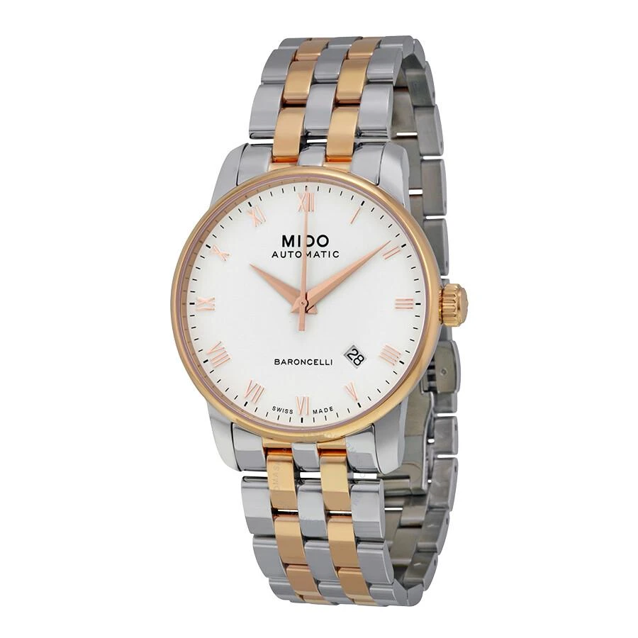 MIDO Baroncelli Automatic White Dial Two-tone Men's Watch M86009N61 1