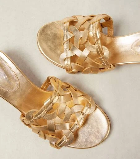 Gianvito Rossi Amalfi 45 leather mules 5