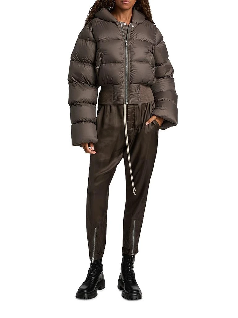 Rick Owens Tecuatl Satin Track Pants 2