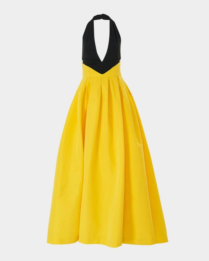 grey halter neck maxi dress To My Heart Satin Backless Maxi Dress ‍ ️Mermaid Way Ivory / L main image 1