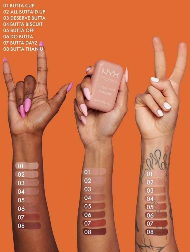 NYX Professional Makeup NYX Professional Makeup Buttermelt Powder Bronzer- Butta Biscuit 4