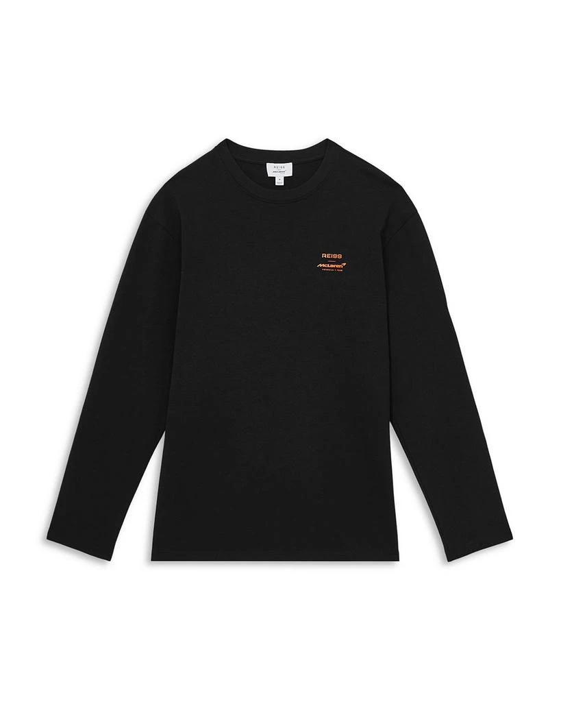 REISS McLaren Legacy Long Sleeve Graphic Tee 7