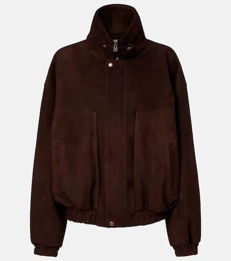 Magda Butrym Suede jacket 1