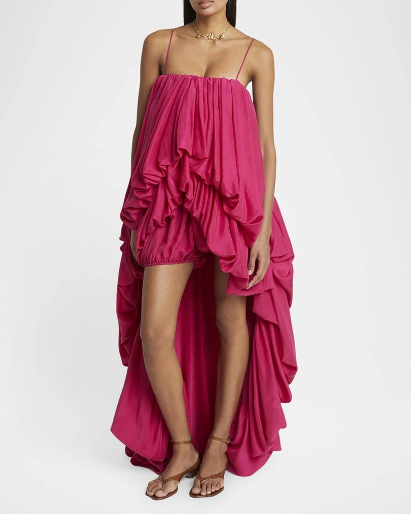 Chlo Sleeveless High-Low Balloon Jumpsuit - Jumpsuits - Free Shipping -  BeyondStyle