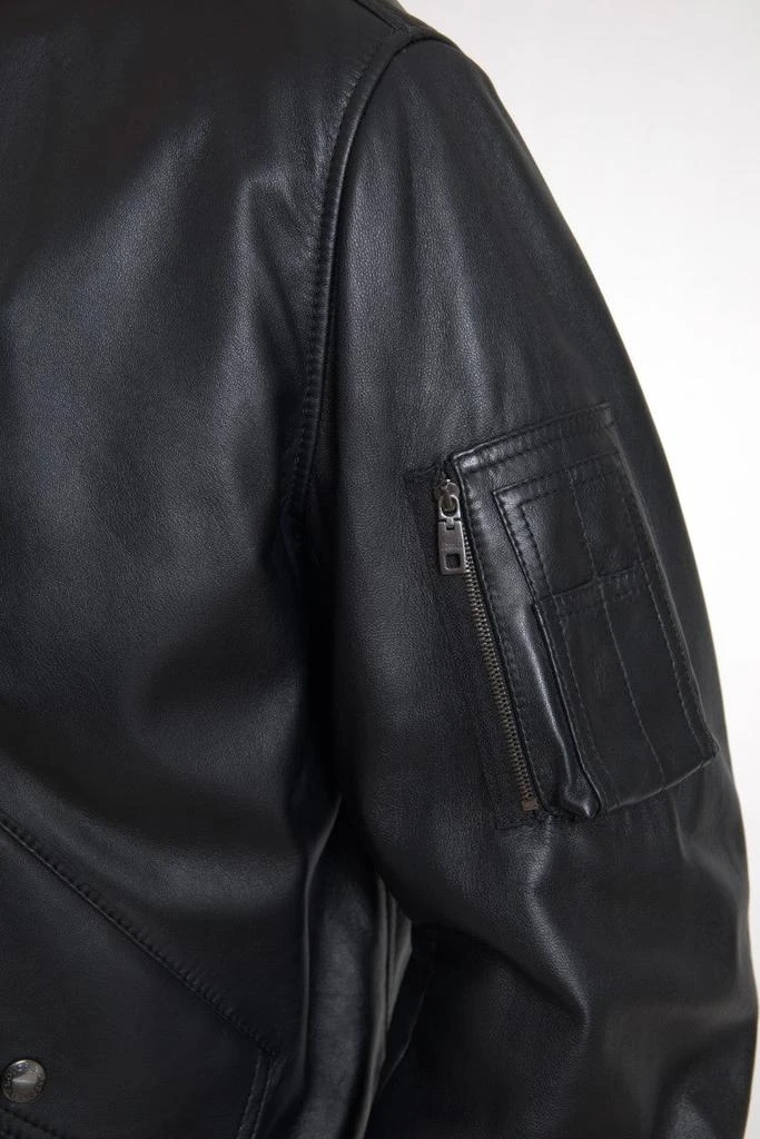 Dolce & Gabbana Dolce & Gabbana Elegant  Leather Bomber Men's Jacket 2