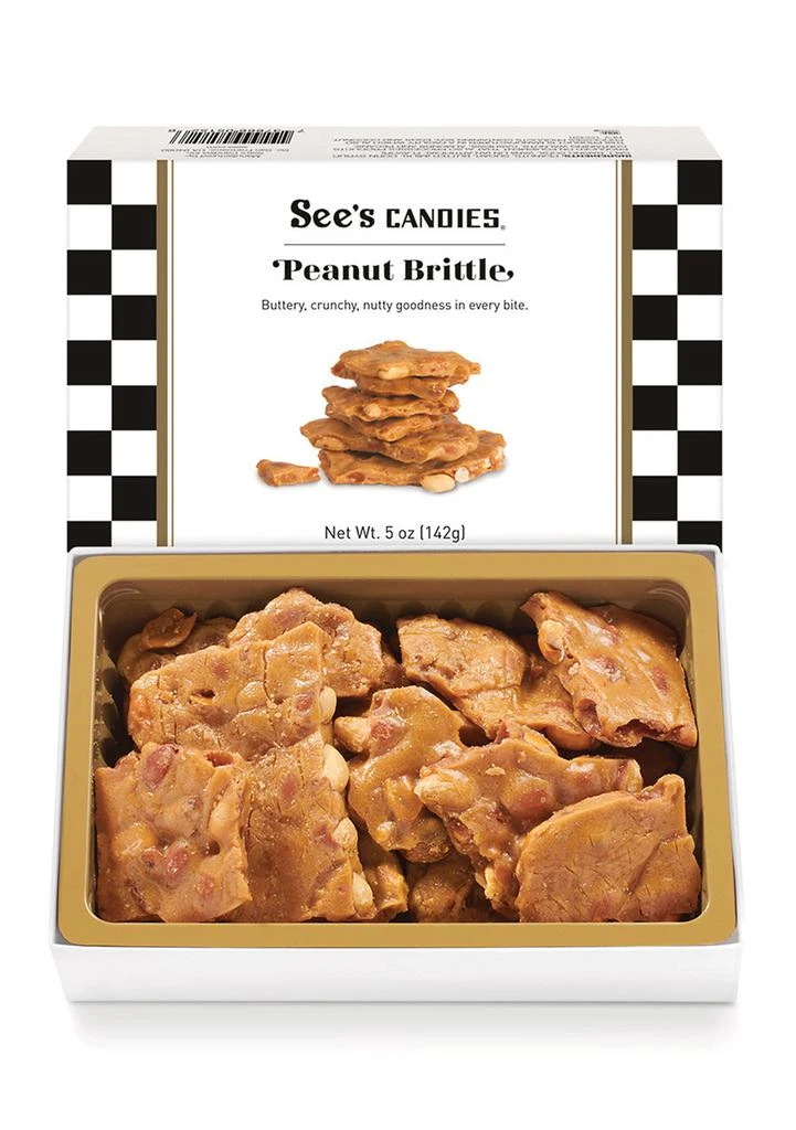 See
s Candies Peanut Brittle - 5 oz Box