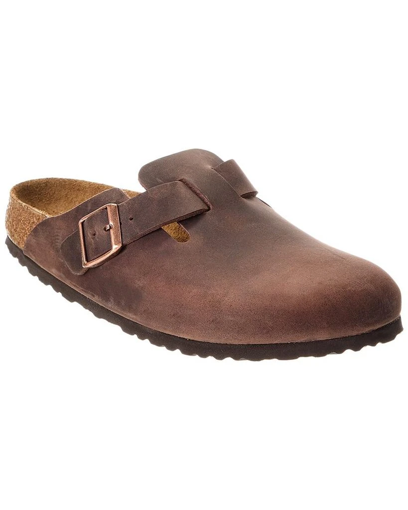 Birkenstock Boston Bs Narrow Leather Clog, Brown Women main image 3