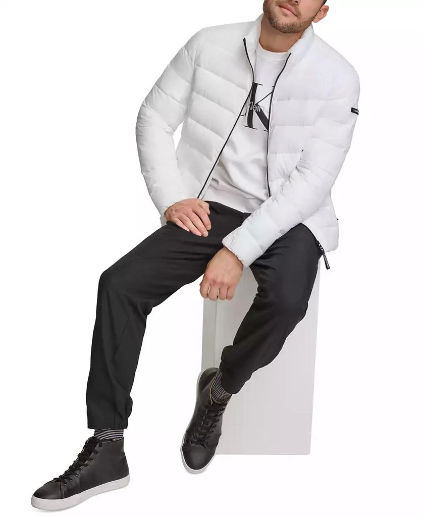 Calvin Klein Men's Quilted Infinite Stretch Water-Resistant Puffer Jacket 5