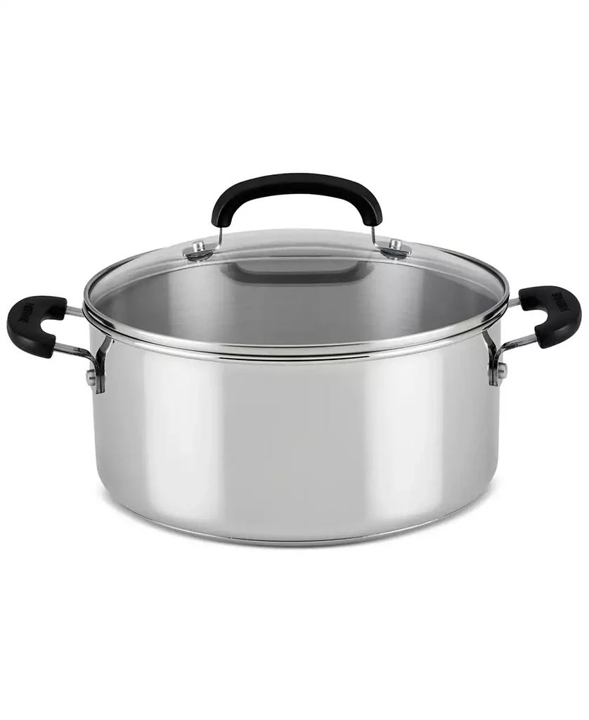 Farberware Brilliance Stainless Steel 5-Qt. Dutch Oven with Lid