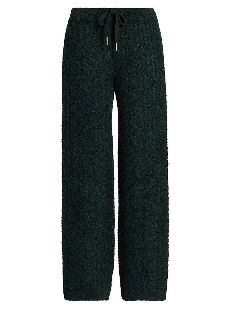Stellae Dux Cable-Knit Drawstring Sweatpants 1
