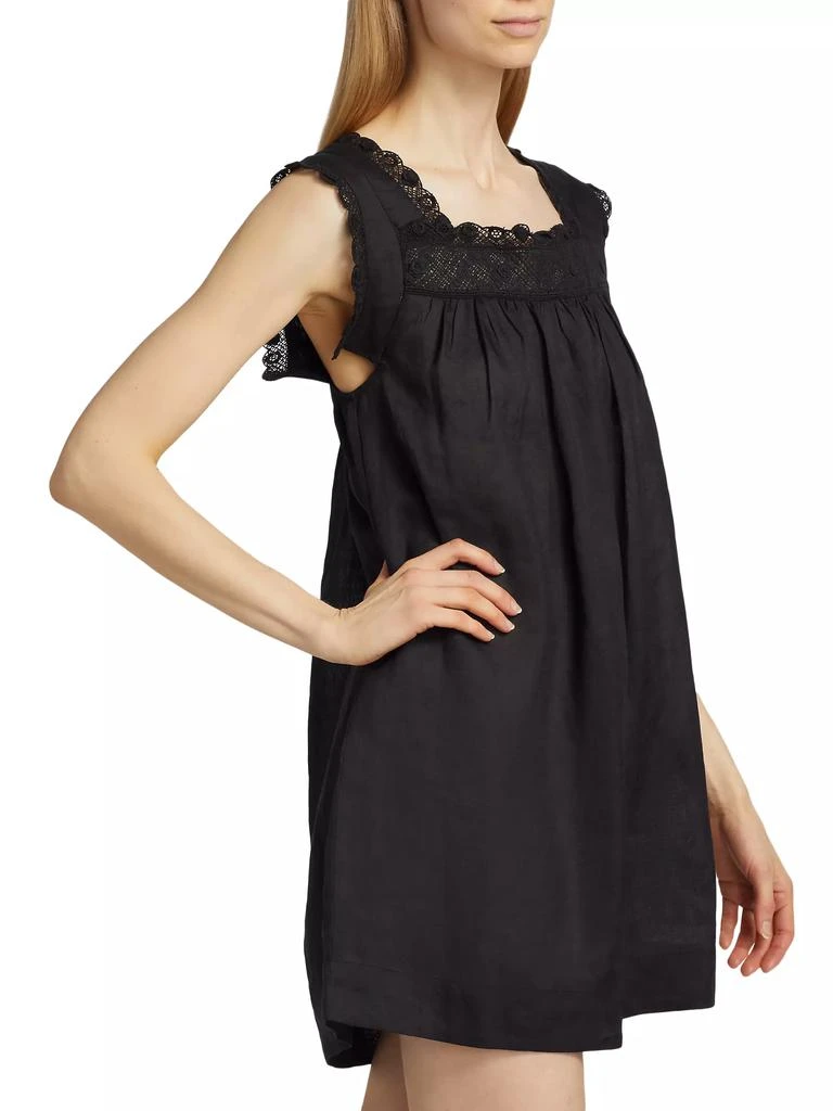 DÔEN Almadia Lace-Detailed Shift Dress 4