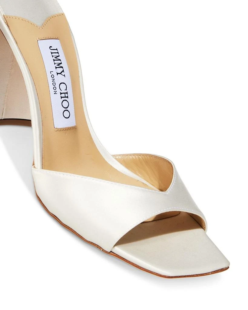 Jimmy Choo Women's Saeda 85 Embellished Ankle Strap High Heel Sandals 5
