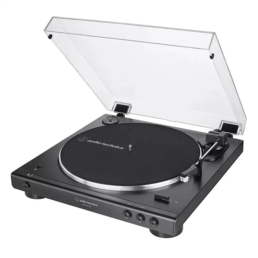 Audio-Technica Audio-Technica AT-LP60XBT-USB Fully Automatic Belt-Drive Turntable with Bluetooth (Wireless, USB 
Analog) 2