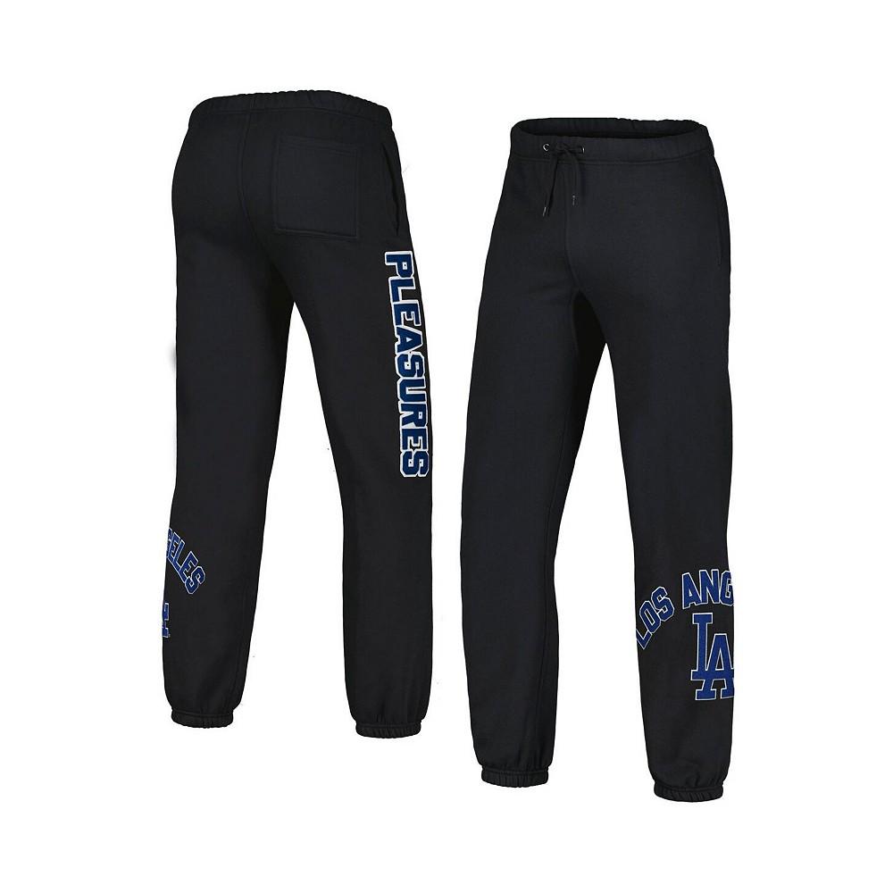 PLEASURES Men's Black Los Angeles Dodgers Opening Day Sweatpants