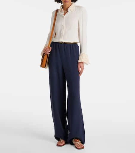 Valentino VLogo Signature canvas thong sandals 3