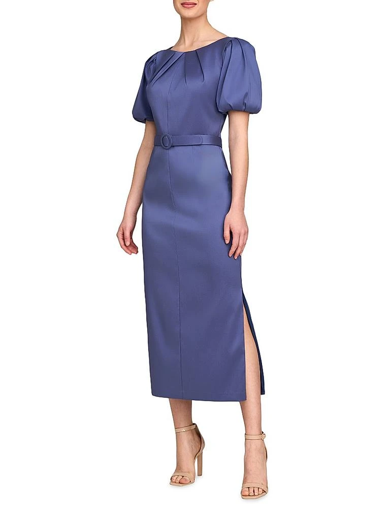 Kay Unger Chiara Satin Cocktail Dress 3