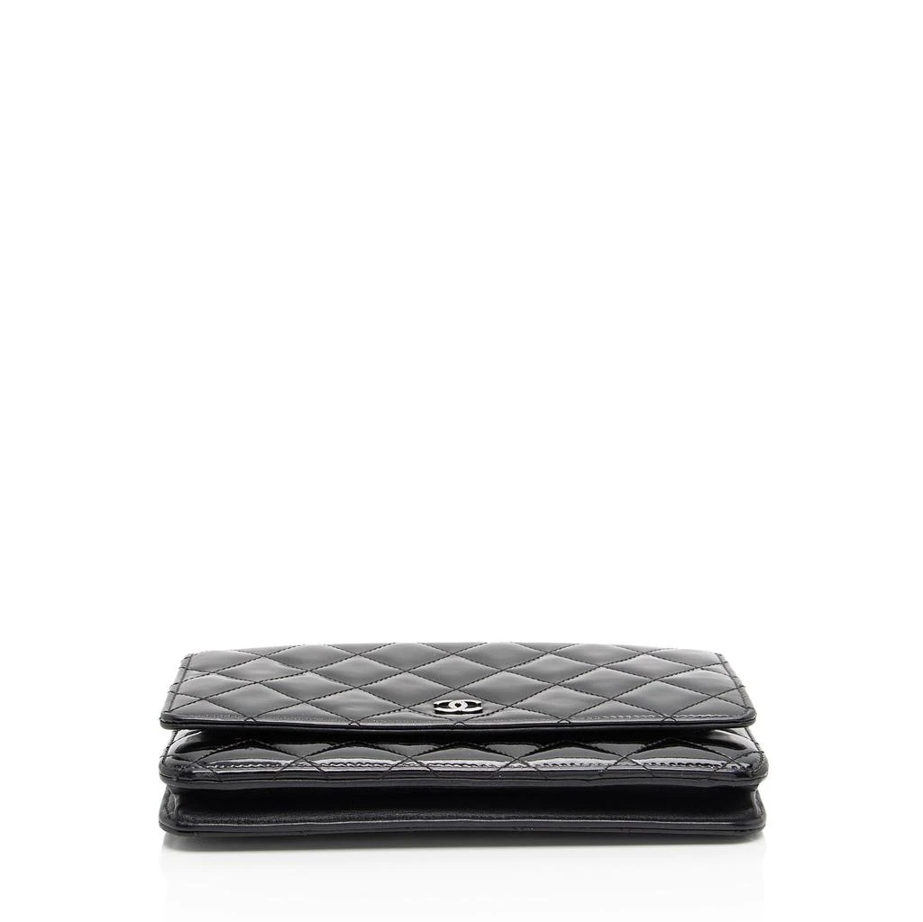 Chanel Patent Leather Classic Wallet on Chain 4