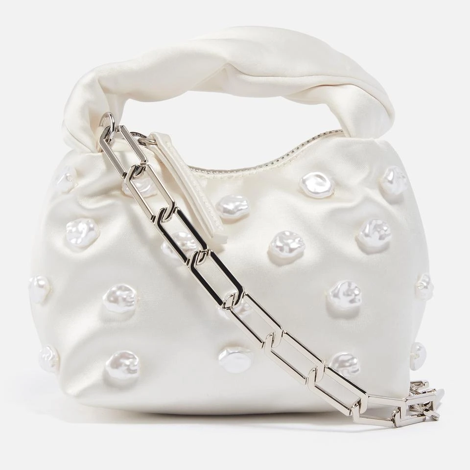 Stine Goya Stine Goya Ziggy Embellished Satin Micro Hobo Bag 1