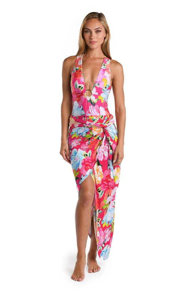Sunshine 79 Floral Convertible Faux Wrap 6