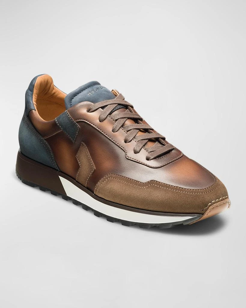 Magnanni Men's Aero Hand-Painted Runner Sneakers 2