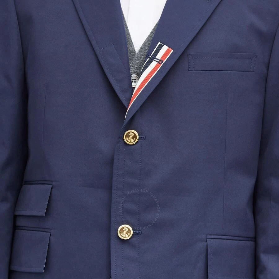 Thom Browne Navy Typewriter Cloth Sport Coat 3