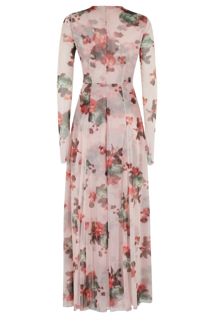 PHILOSOPHY di LORENZO SERAFINI Philosophy Di Lorenzo Serafini Flower Print Long Tulle Dress 2