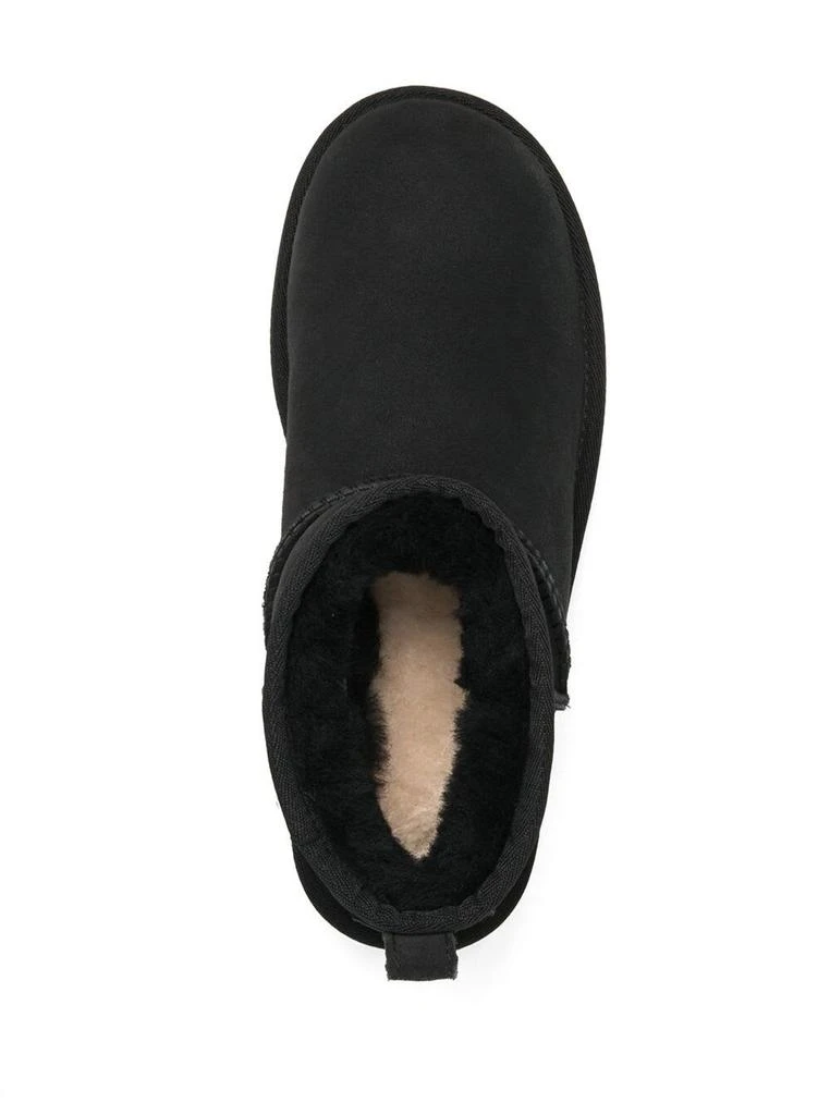 UGG Black ultra Mini Boots In Suede Woman 2