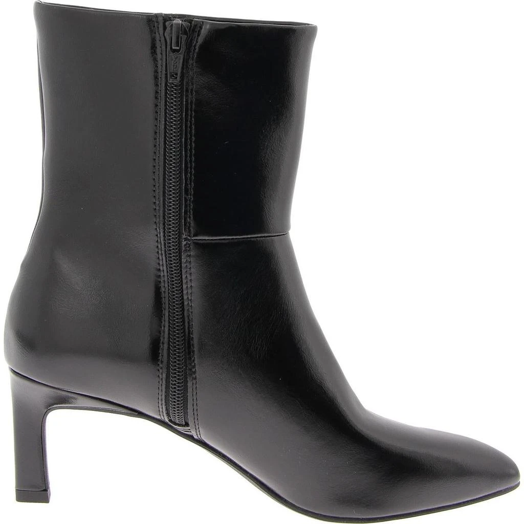 Dolce Vita Gradie Womens Faux Leather Kitten Heel Ankle Boots 5
