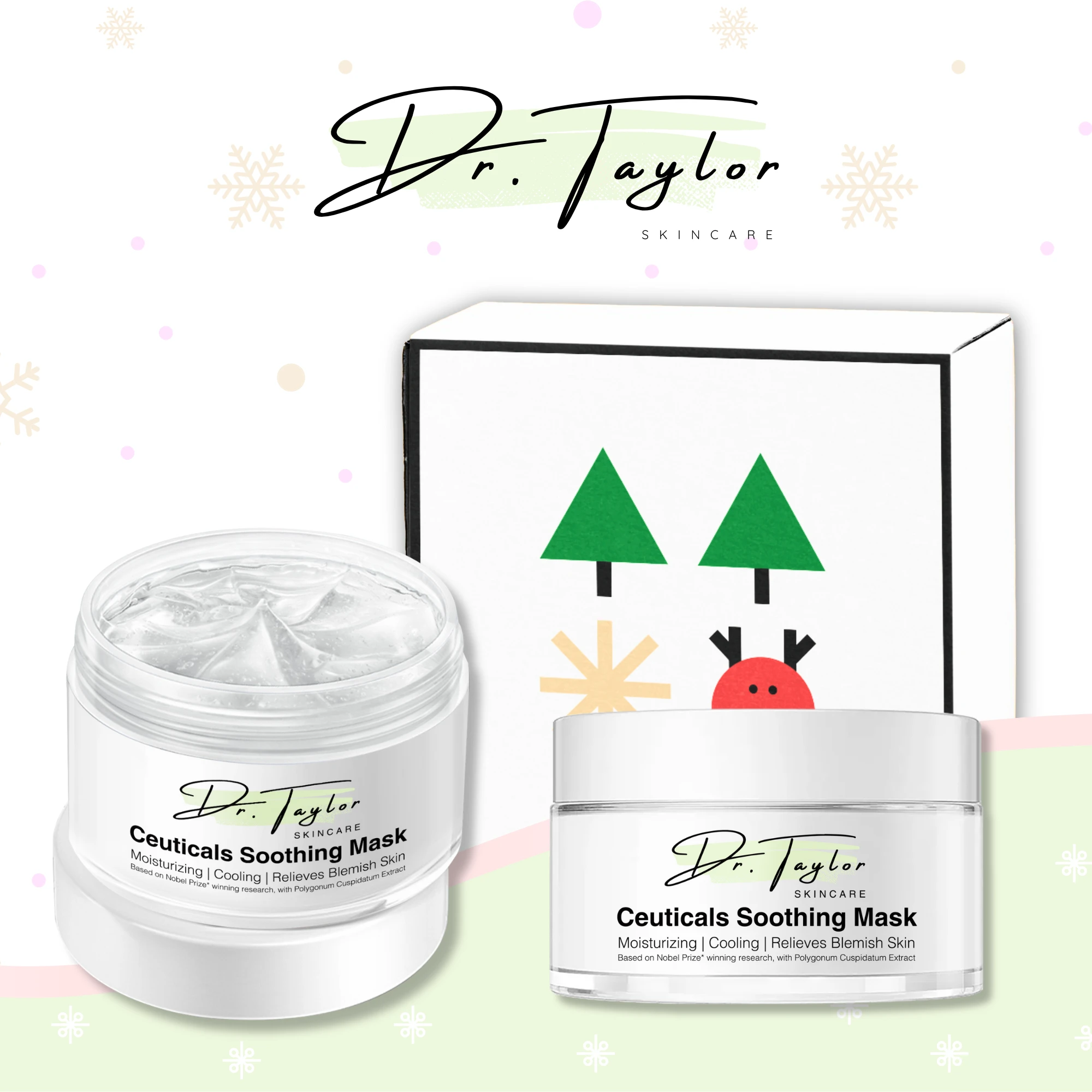 Dr.Taylor 【New Year  Bulk Buy Deal】Dr. Taylor Soothing Mask, Skin Repair, blemish relief, Redness reduction, Sensitive-skin friendly 100g*2 1