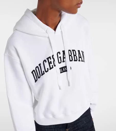 Dolce 
Gabbana Logo cotton hoodie 4