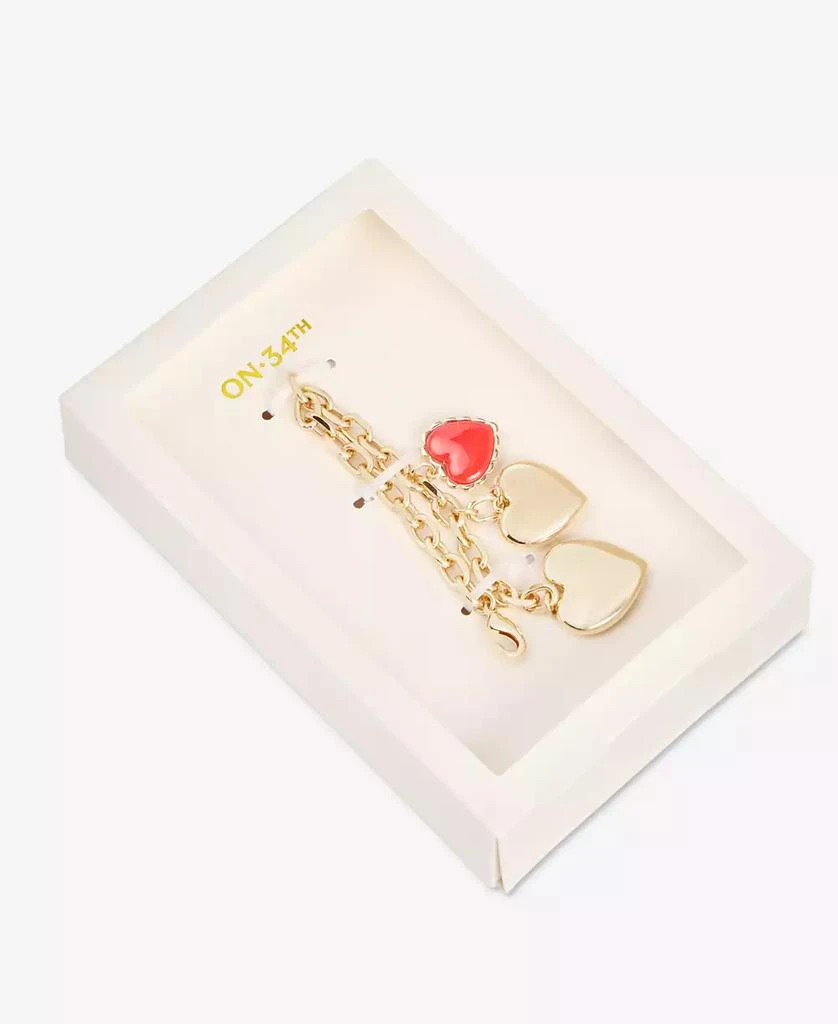 On 34th Boxed Puffy Heart Bag Charm, Macy
s Exclusive 2