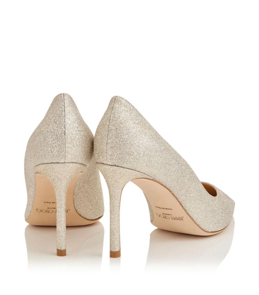 Jimmy Choo Romy 85 Glitter Pumps 2