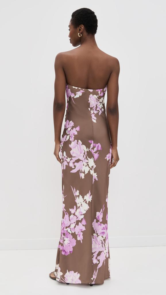 ROCOCO SAND Strapless Maxi Dress