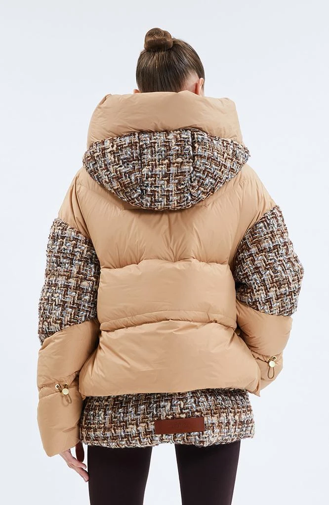 Nicole Benisti Womens Matignon Tweed Jules Puffer Jacket 4