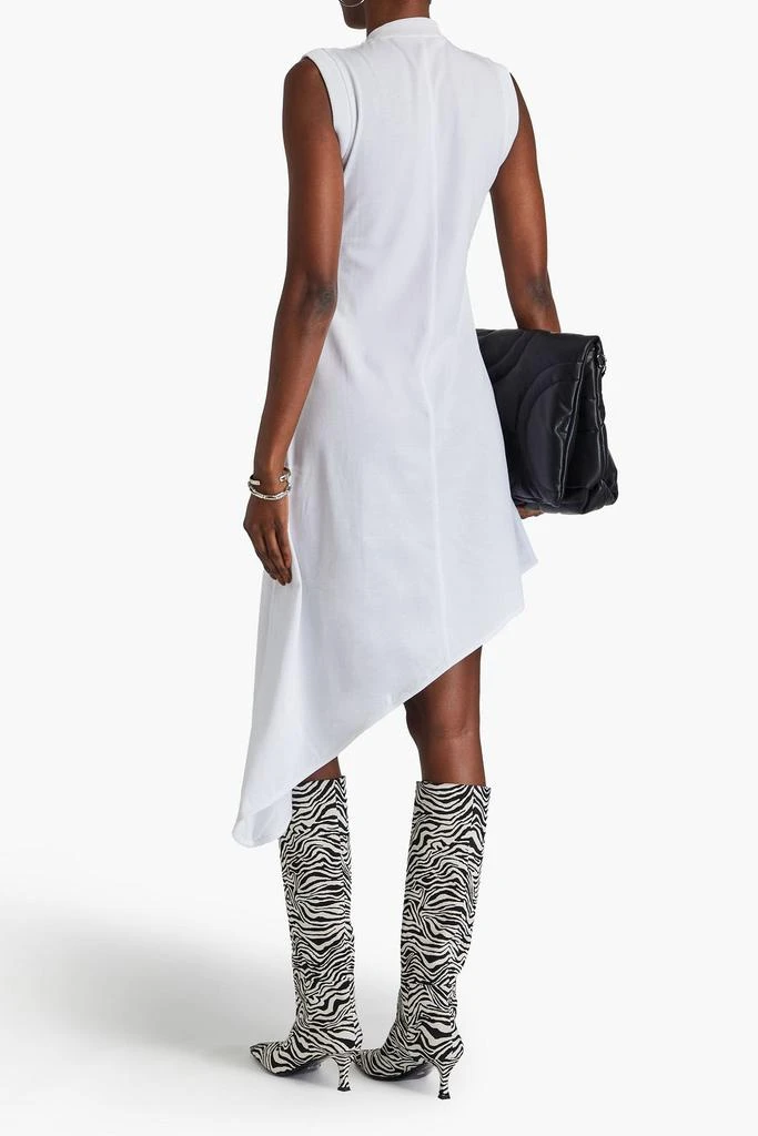 Peter Do Asymmetric cotton-jersey midi dress 3
