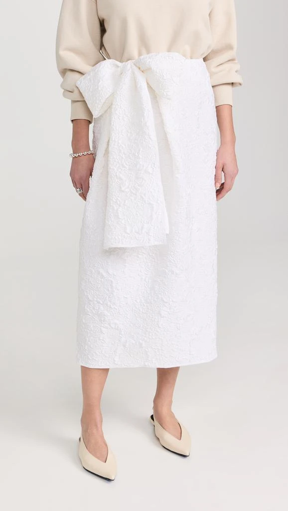 Cecilie Bahnsen Borage Cloque Vivian Skirt 2