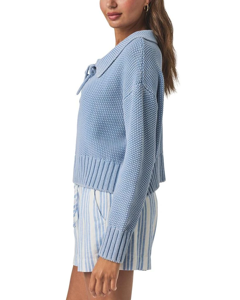 Splendid Roxie Lace Up Sweater 4