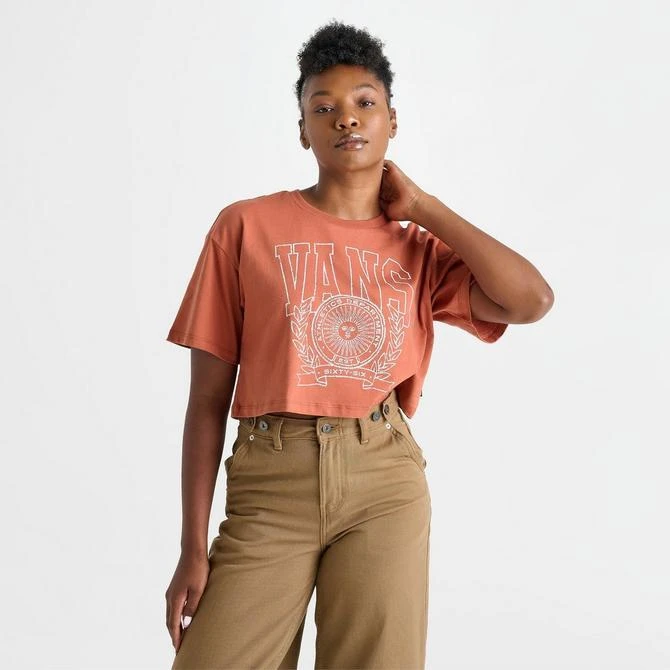 Vans Women's Vans First Team Relax Crop T-Shirt 3