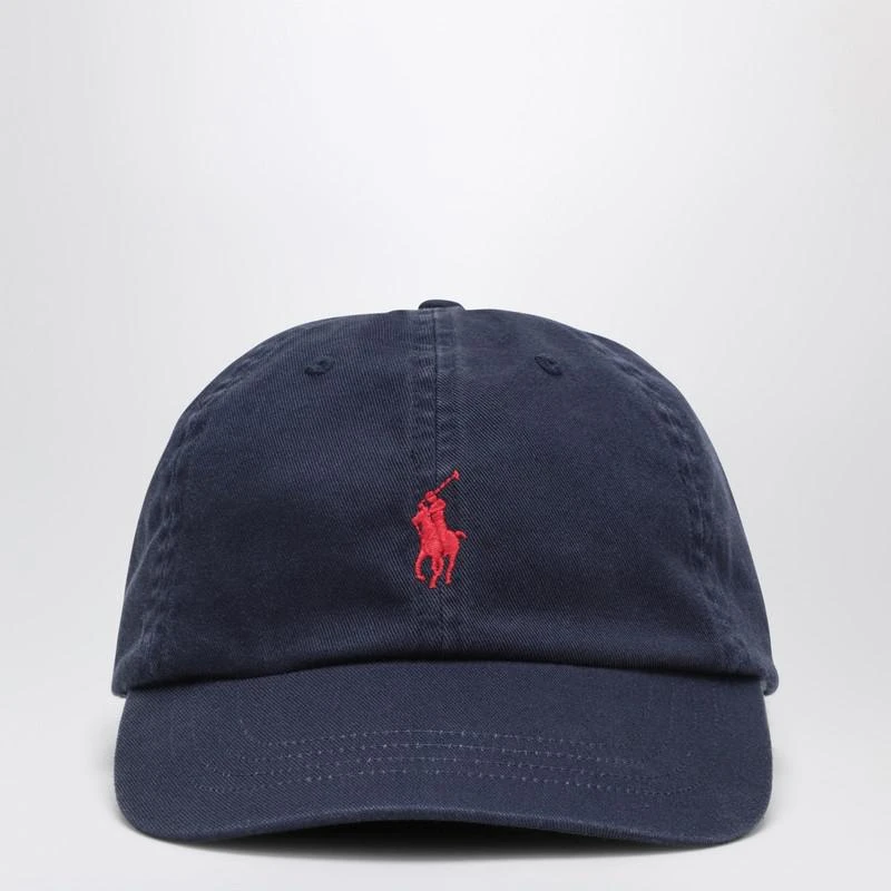 Ralph Lauren Blue navy baseball cap with logo 1